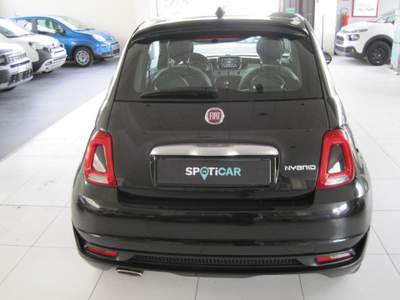Fiat 500 1.0 Hybrid Connect Nero usata Voghera