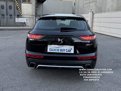 DS Automobiles DS 7 performance line BlueHDi 180 aut. Business Nero usata Concesio
