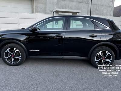 DS Automobiles DS 7 performance line BlueHDi 180 aut. Business Nero usata Concesio