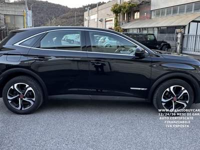 DS Automobiles DS 7 performance line BlueHDi 180 aut. Business Nero usata Concesio