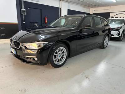 BMW Serie 3 318d d Touring Business Advantage aut. Nero usata Roma