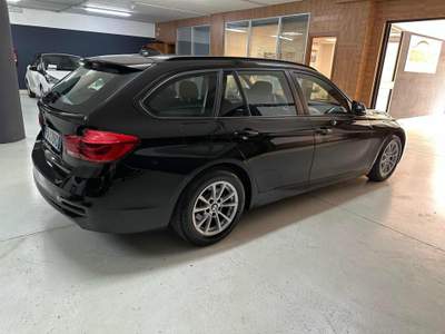BMW Serie 3 318d d Touring Business Advantage aut. Nero usata Roma