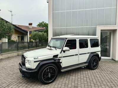Mercedes-Benz Classe G Kompressor cat 55 AMG WHITE BODYKIT 2022 Bianco usata San Paolo d'Argon