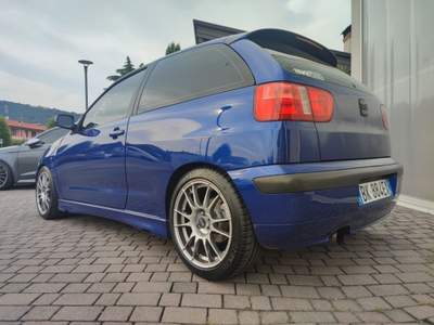 Seat Ibiza 1.8 T 20V cat 3p. Sport ASI Blu/Azzurro usata San Paolo d'Argon