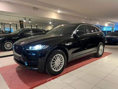 Jaguar F-Pace 2.0d i4 Prestige awd 180cv auto my18 FULL PELLE*UN Nero usata CONEGLIANO