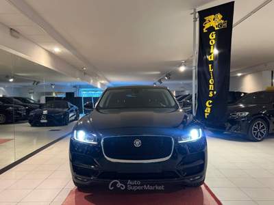 Jaguar F-Pace 2.0d i4 Prestige awd 180cv auto my18 FULL PELLE*UN Nero usata CONEGLIANO