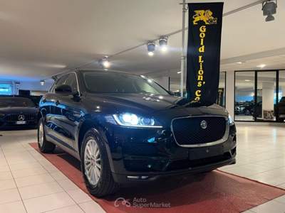 Jaguar F-Pace 2.0d i4 Prestige awd 180cv auto my18 FULL PELLE*UN Nero usata CONEGLIANO