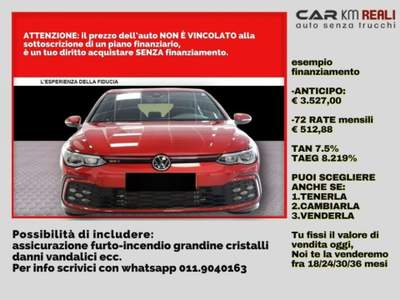 Volkswagen Golf 2.0 TSI GTI DSG Rosso usata Orbassano