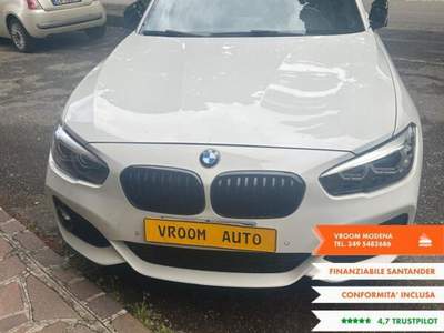 BMW Serie 1 125d 125d 3p. Msport Bianco usata Modena