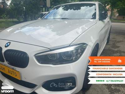 BMW Serie 1 125d 125d 3p. Msport Bianco usata Modena