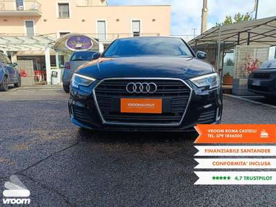 Audi A3 A3 1.6 TDI 116 CV S tronic Nero usata Grottaferrata