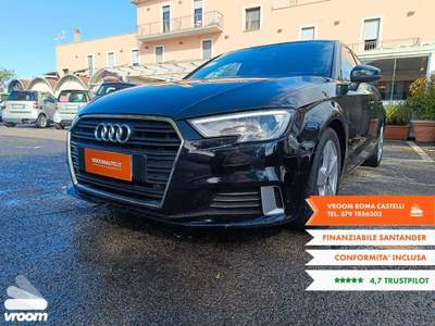 Audi A3 A3 1.6 TDI 116 CV S tronic Nero usata Grottaferrata
