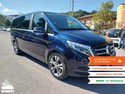 Mercedes-Benz Classe V V 250 CDI BlueTEC Automatic Premium Long Blu/Azzurro usata Grottaferrata