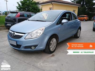 Opel Corsa Corsa 1.3 CDTI 75CV ecoFLEX 3 porte Club Blu/Azzurro usata San Giorgio Canavese
