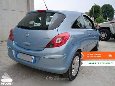 Opel Corsa Corsa 1.3 CDTI 75CV ecoFLEX 3 porte Club Blu/Azzurro usata San Giorgio Canavese