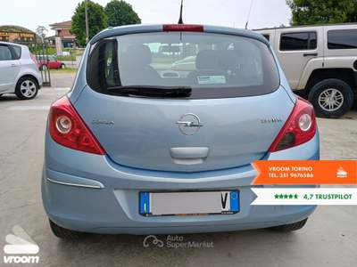 Opel Corsa Corsa 1.3 CDTI 75CV ecoFLEX 3 porte Club Blu/Azzurro usata San Giorgio Canavese