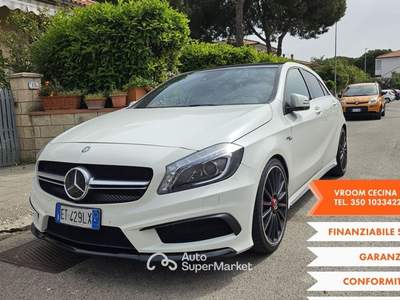 Mercedes-Benz Classe A A 45 AMG 4Matic Automatic Bianco usata Cecina