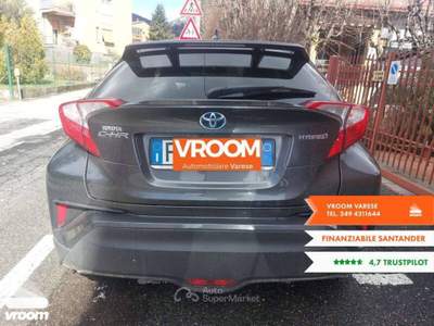 Toyota C-HR C-HR 1.8 Hybrid E-CVT Lounge Grigio usata Varese
