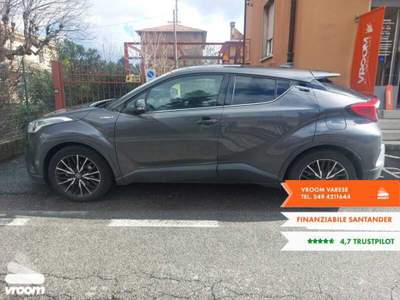 Toyota C-HR C-HR 1.8 Hybrid E-CVT Lounge Grigio usata Varese