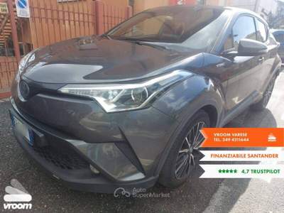 Toyota C-HR C-HR 1.8 Hybrid E-CVT Lounge Grigio usata Varese