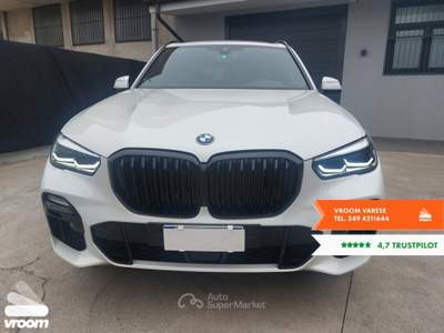 BMW X5 X5 xDrive30d 48V Msport Bianco usata Varese