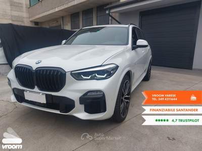BMW X5 X5 xDrive30d 48V Msport Bianco usata Varese