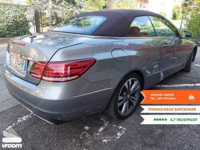 Mercedes-Benz Classe E E 250 Cabrio Sport Grigio usata Varese