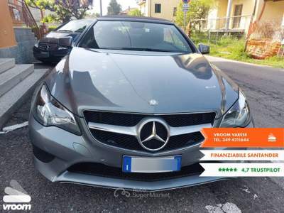 Mercedes-Benz Classe E E 250 Cabrio Sport Grigio usata Varese