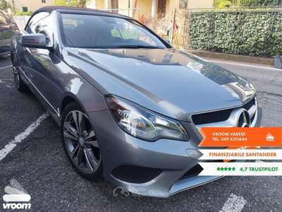 Mercedes-Benz Classe E E 250 Cabrio Sport Grigio usata Varese