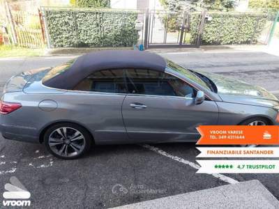 Mercedes-Benz Classe E E 250 Cabrio Sport Grigio usata Varese
