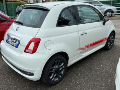 Fiat 500 1.0 Hybrid Sport Bianco usata Oleggio