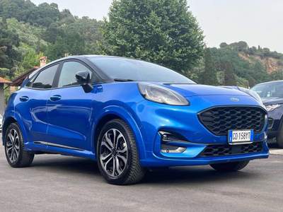 Ford Puma 1.0 EcoBoost Hybrid 125 CV S&S ST-Line Blu/Azzurro usata Massarosa