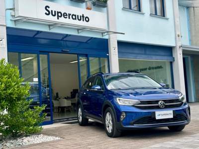 Volkswagen Taigo 1.0 TSI 95 CV Life *CERCHI LEGA 16''*SENSORI PARK* Blu/Azzurro usata Feltre