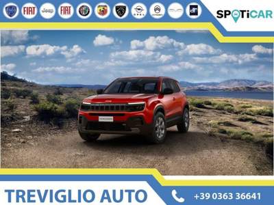 Jeep Avenger BEV LONGITUDE+ALTITUDE+BLACK+SUMMIT Rosso usata Fara Gera d'Adda