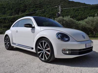 Volkswagen Maggiolino 2.0 TSI DSG Sport Bianco usata Sant'Angelo in Pontano