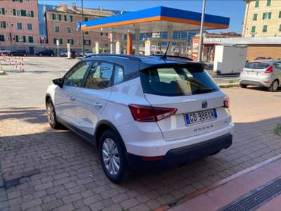 Seat Arona 1.0 TGI XCELLENCE Bianco usata Genova