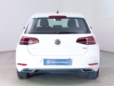 Volkswagen Golf 1.6 TDI 115 CV DSG 5p. Executive BlueMotion Techno Bianco usata Paruzzaro