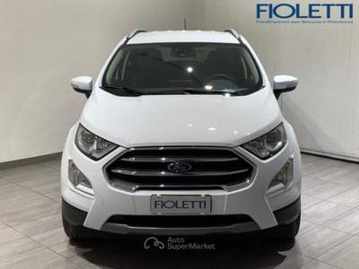 Ford EcoSport 1.0 ECOBOOST 125 CV START&STOP TITANIUM Bianco usata Manerbio