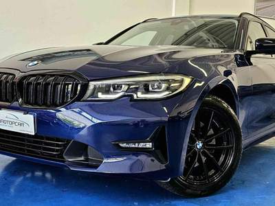 BMW Serie 3 320d d Touring SPORT BUSINESS BLACK EDITION FariBiLED Blu/Azzurro usata VIZZOLO PREDABISSI