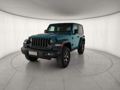 Jeep Wrangler 2.2 Mjt II Rubicon Blu/Azzurro usata Grumello del Monte