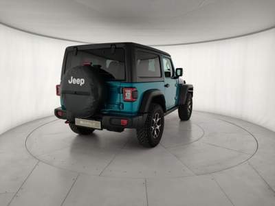 Jeep Wrangler 2.2 Mjt II Rubicon Blu/Azzurro usata Grumello del Monte