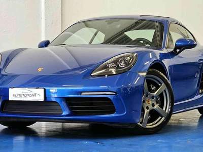 Porsche 718 718 Coupé 300CV PDK-PASM-PTV-PDLS- IVA esposta Blu/Azzurro usata VIZZOLO PREDABISSI