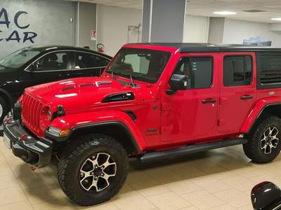 Jeep Wrangler Unlimited 2.2 Mjt II Rubicon Rosso usata Campobasso