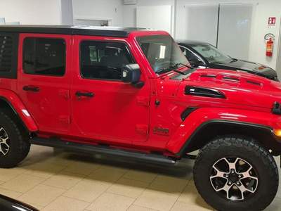 Jeep Wrangler Unlimited 2.2 Mjt II Rubicon Rosso usata Campobasso