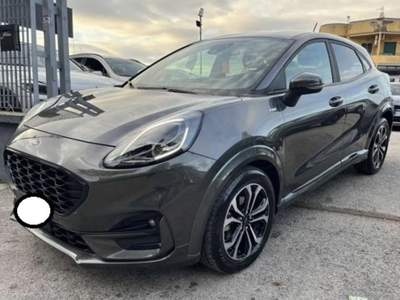 Ford Puma 1.0 EcoBoost Hybrid 125 CV S&S aut. ST-Line Design Grigio usata Cassino