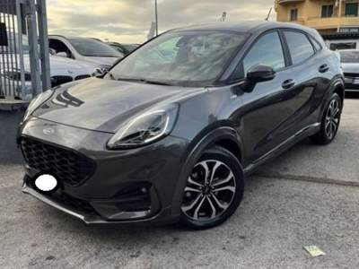 Ford Puma 1.0 EcoBoost Hybrid 125 CV S&S aut. ST-Line Design Grigio usata Cassino