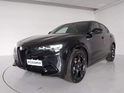 Alfa Romeo Stelvio 2.2 Td 210 CV AT8 Q4 Veloce TETTO APRIBILE Nero usata Occhiobello