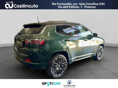 Jeep Compass 1.3 Turbo T4 240 CV PHEV AT6 4XE S FULL OPT Verde usata Sala Consilina