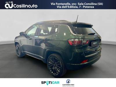 Jeep Compass 1.3 Turbo T4 240 CV PHEV AT6 4XE S FULL OPT Verde usata Sala Consilina