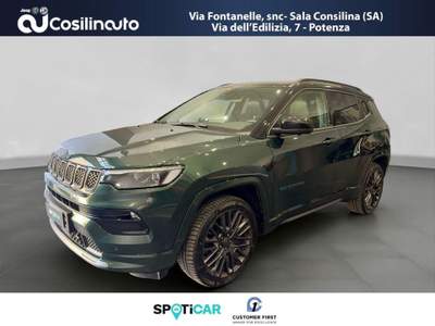 Jeep Compass 1.3 Turbo T4 240 CV PHEV AT6 4XE S FULL OPT Verde usata Sala Consilina